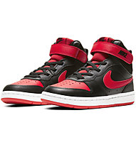Nike Court Borough Mid 2 - sneakers - bambino, Black/Red