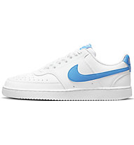 Nike Court Vision Low Next Nature - Sneaker - Herren, White/Light Blue