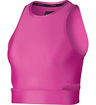 Nike Cropped Training Tank - Top Training - Damen, Pink