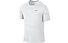 Nike DF Miler T-shirt running, White/Refl.Silver