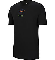 Nike Dri-FIT Men's Running - T-Shirt - Herren, Black