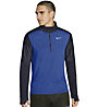 Nike Dri-FIT 1/2-Zip Running - Laufshirt - Herren, Light Blue/Blue