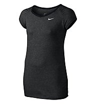 Nike Dri-FIT Cool SS Top Youth - T-shirt ragazza, Black