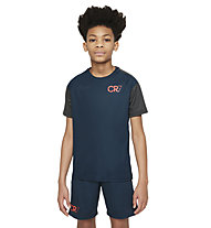 Nike  Dri-FIT CR7 Big Kids - Fußballtrikot - Jungen, Dark Blue/Grey/Orange