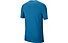 Nike Dri-FIT Graphic Training - T-Shirt fitness - uomo, Light Blue