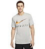 Nike Dri-FIT Graphic Training - T-shirt fitness e training - uomo, Dark Grey