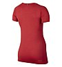 Nike Dri-FIT Knit T-shirt running donna, Red
