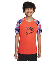 Nike Dri-FIT Kylian Mbappe - maglia calcio - ragazzo, Orange/Black/Blue