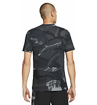 Nike Dri-FIT M Camo Print Train - T-shirt - uomo, Black