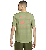 Nike Dri-FIT Miler - maglia running - uomo, Light Green