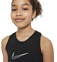 Nike Dri-FIT One Big - Top - Mädchen, Black