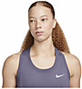 Nike Dri-FIT Racerback W - top - donna, Purple