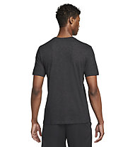 Nike Dri-FIT Slub Training T - T-shirt - uomo, Black