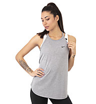 Nike Dri-FIT Striped Training Tank - Top - Damen, Grey
