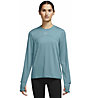 Nike Dri-FIT Swift Element UV W - maglia running maniche lunghe - donna, Blue