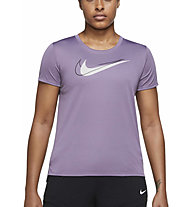 Nike Dri-FIT Swoosh Run - Laufshirt - Damen, Violet