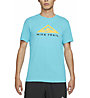 Nike Dri-FIT Trail Running - T-shirt trail running - uomo, Light Blue