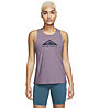 Nike Dri-FIT Trail W - top trail running - donna, Purple
