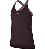 Nike Dry - canotta fitness - donna, Dark Red
