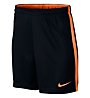 Nike Dry Academy - pantalone corto calcio bambino, Black/Orange