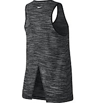 Nike Dry Studio - canotta fitness - donna, Grey