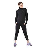 Nike Element - Laufshirt Langarm - Damen, Black