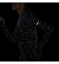 Nike Element Flash W's LS Running - maglia running - donna, Black