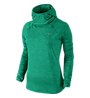 Nike Element Hoody - felpa running donna, Green