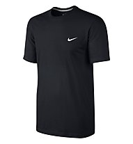 Nike Embroidered Swoosh Männershirt, Black