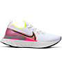 Nike React Infinity Run Flyknit - scarpe running neutre - donna, White/Pink