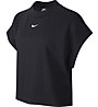 Nike Essential - top fitness - donna, Black/White