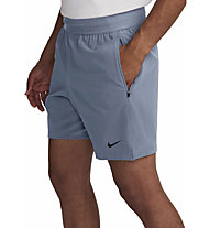 Nike Flex Rep Dri FIT 7 Unlined M - pantaloni fitness - uomo, Light Blue