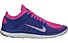 Nike Free 4.0 Flyknit W, Pink/Blue