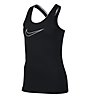 Nike Pro Tank Girls' - top fitness - ragazza, Black