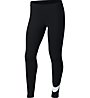Nike Sportswear Favorites Swoosh - pantaloni fitness - ragazza, Black