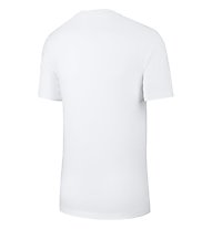 Nike Gradient Futura - T-shirt - Herren, White/Orange