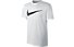 Nike Hangtag Sportswear Swoosh T-Shirt sportiva uomo, White