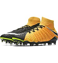 Nike Hypervenom Phantom III DF FG - scarpa da calcio terreni compatti, Orange/Black