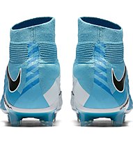 Nike Hypervenom Phantom III DF FG - scarpe da calcio uomo, Blue/White