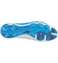 Nike Hypervenom Phantom III FG - scarpa da calcio uomo, Blue/White