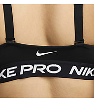 Nike Indy Plunge W - reggiseno sportivo medio sostegno - donna, Black
