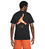 Nike Jordan Jordan Jumpman 3D - T-shirt - Herren, Black/Orange
