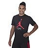 Nike Jordan Sportswear Jumpman DNA Graphic 1 - t-shirt fitness - uomo, Black/Red