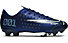Nike Jr. Mercurial Vapor 13 Academy MDS MG - scarpe da calcio multiground - bambino, Blue/White