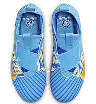Nike Jr Mercurial Zoom Vapor 15 Academy MG - scarpe da calcio multisuperfici - ragazzo, Light Blue