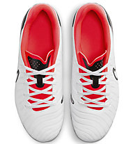 Nike Jr Tiempo Legend 10 Academy MG - scarpe da calcio multisuperfici - ragazzo, White/Orange/Black