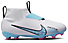 Nike Jr Zoom Mercurial Superfly 9 Academy FG/MG - Fußballschuh Multiground - Jungs, White/Blue
