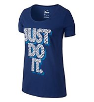 Nike Just Do It - T-Shirt Damen, Blue