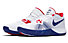 Nike Kyrie Flytrap - scarpe da basket, White/Blue