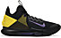 Nike LeBron Witness IV - Schuhe Basket - Herren, Black/Yellow/Violet